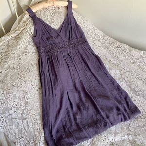 RW&CO purple v-neck dress with sequins